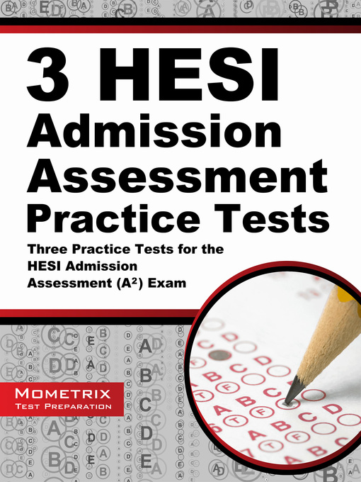 Cover image for 3 HESI Admission Assessment Practice Tests